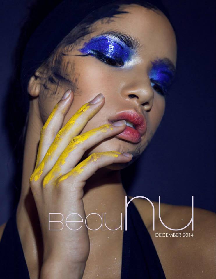 Front cover of Beau NU Magazine