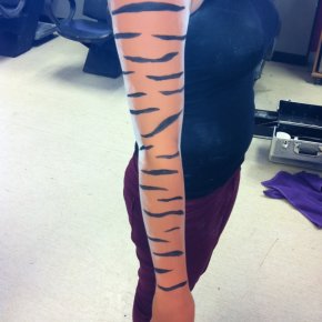 Tiger Body Paint